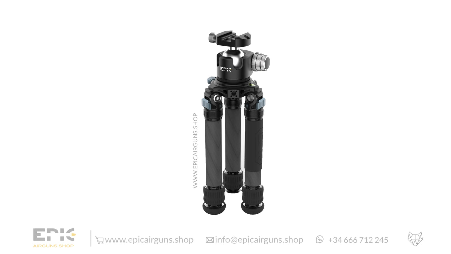 Epic Airguns Carbon Fiber Tripod – Short 362C