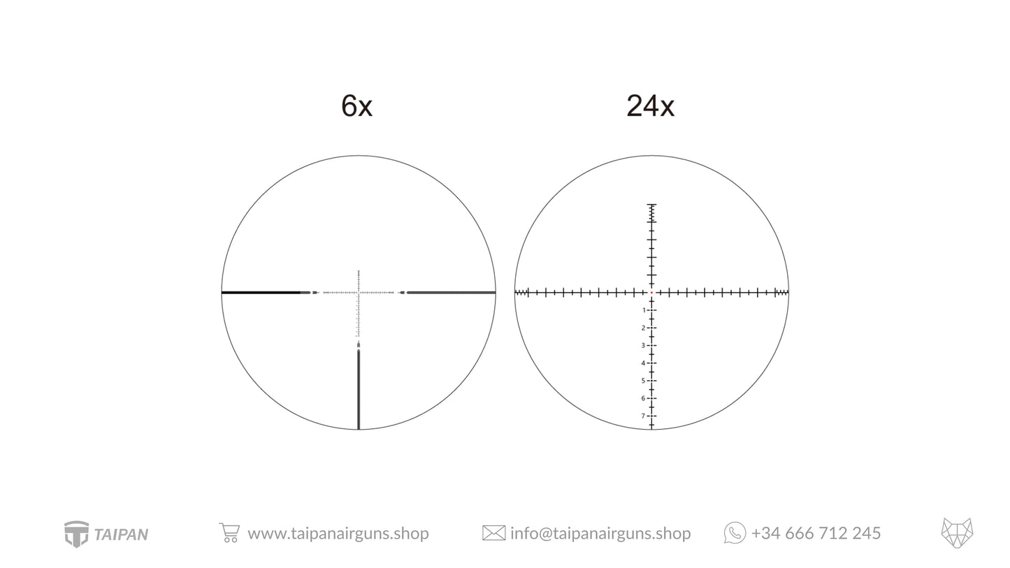 Vector Optics Orion Pro Max Riflescope - 6-24x50 MIL HD
