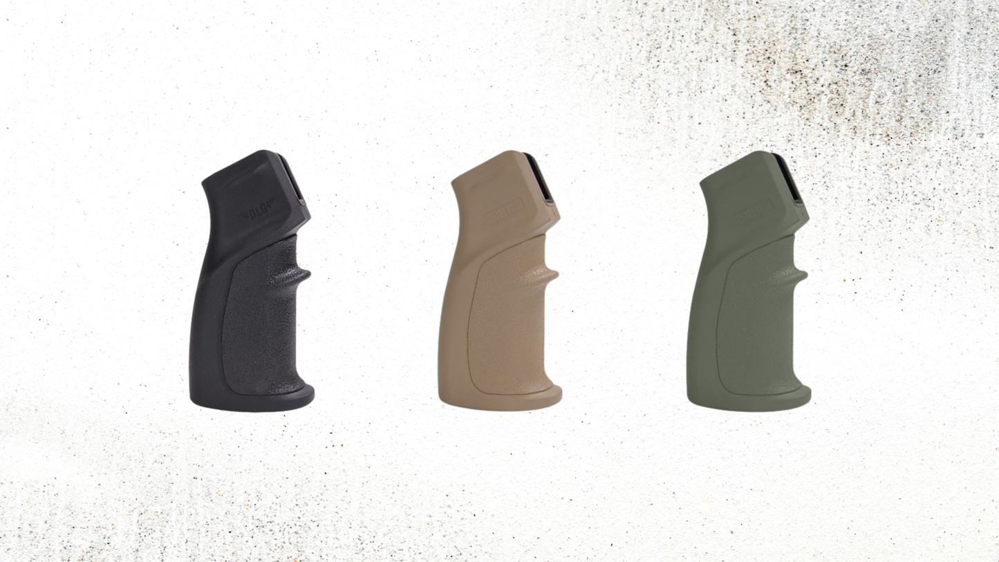 DLG Tactical AR-15 Rubberized Grip · Slim Profile