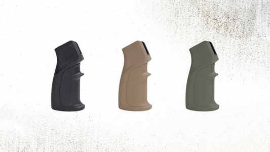 DLG Tactical AR-15 Rubberized Grip · Slim Profile