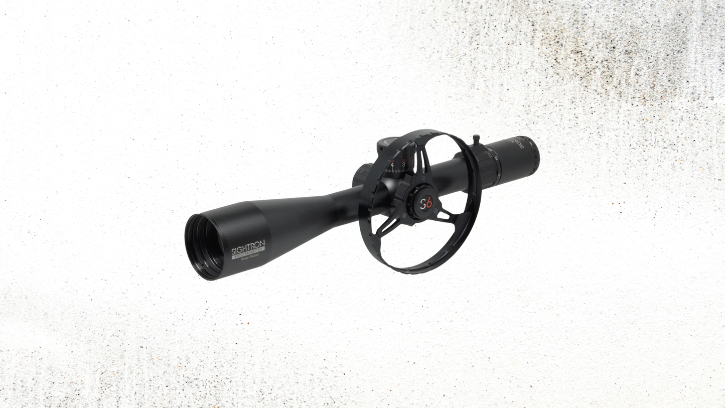 Sightron Riflescope · S6 10-60X56 ED FT SNAP FOCUS