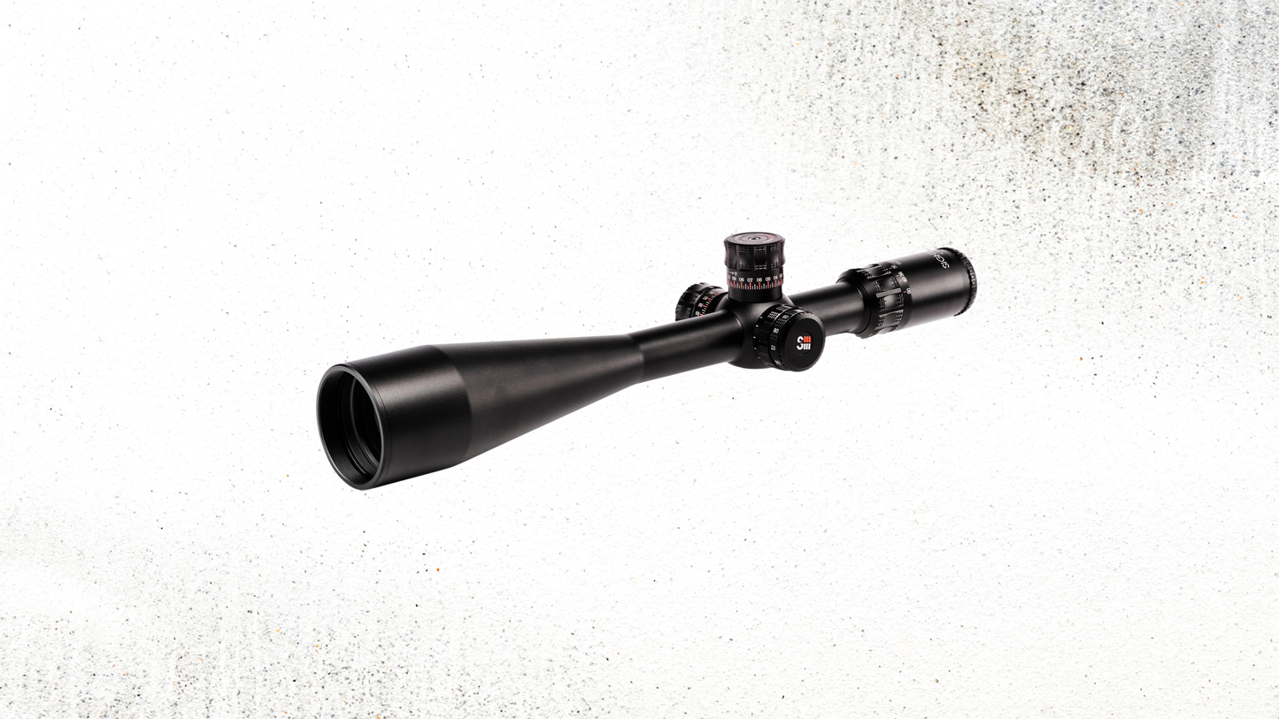 Sightron Riflescope · SIII Precision Long Range 10-50x60 Zero Stop