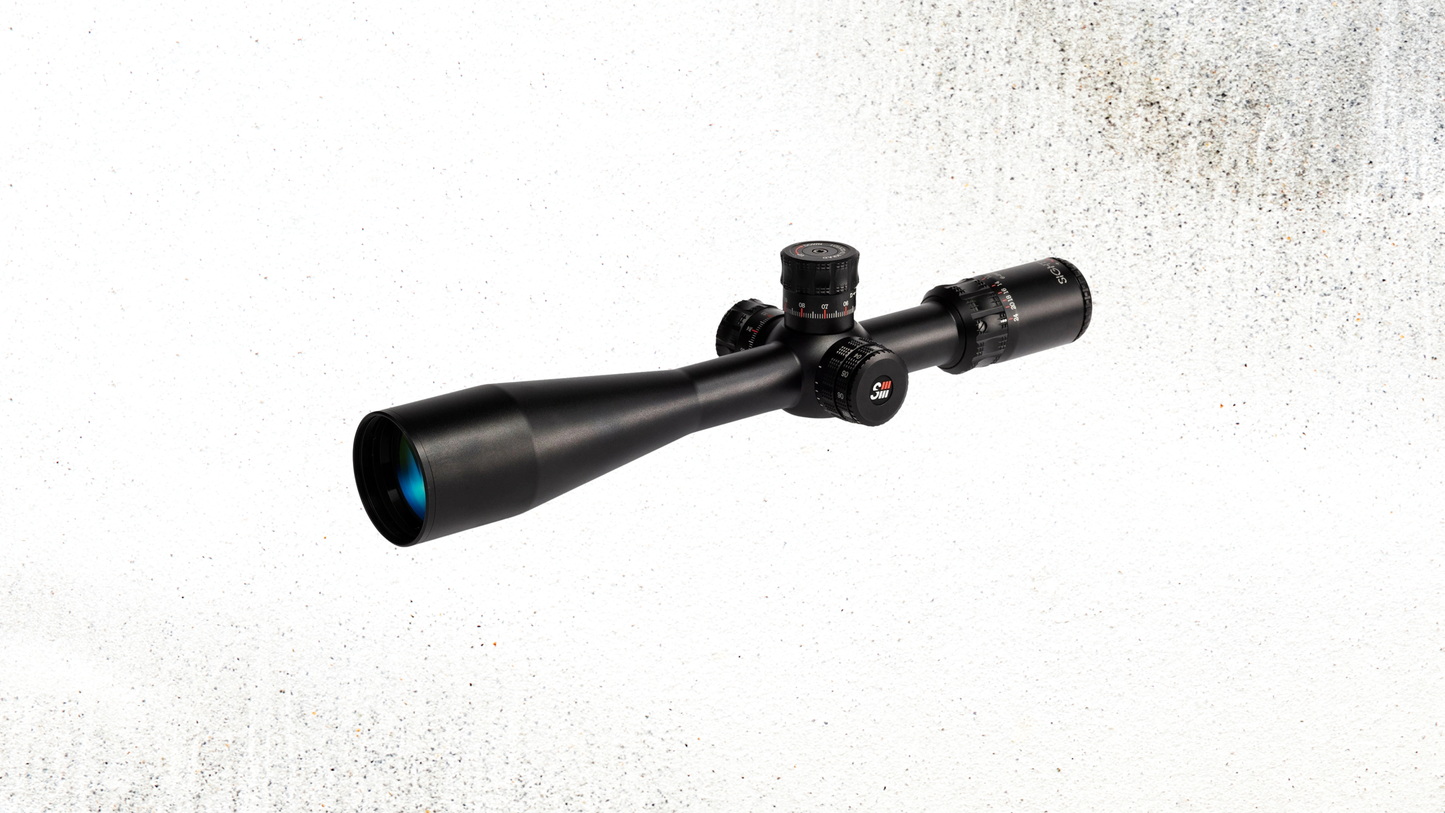 Sightron Riflescope · SIII Precision Long Range FFP 6-24x50 Zero Stop