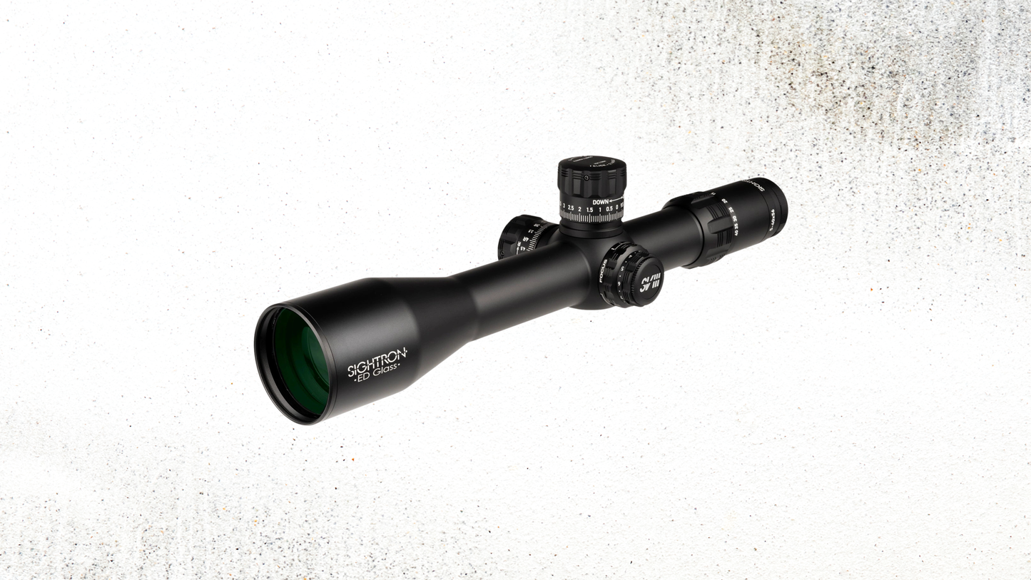 Sightron Riflescope · SVIII 5-40x56 ED FFP IR Zero Stop