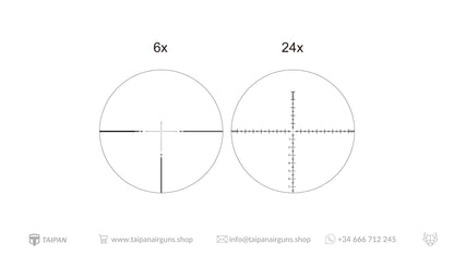 Vector Optics Orion Pro Max Riflescope - 6-24x50 MIL HD
