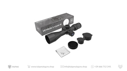 Vector Optics Veyron Compact Riflescope - 3-12x44IR SFP