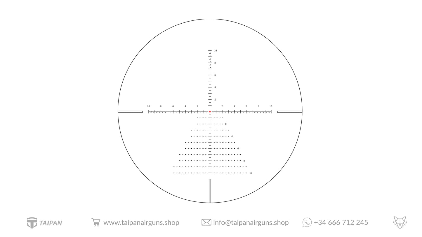 Vector Optics Veyron Compact Riflescope - 3-12x44IR SFP