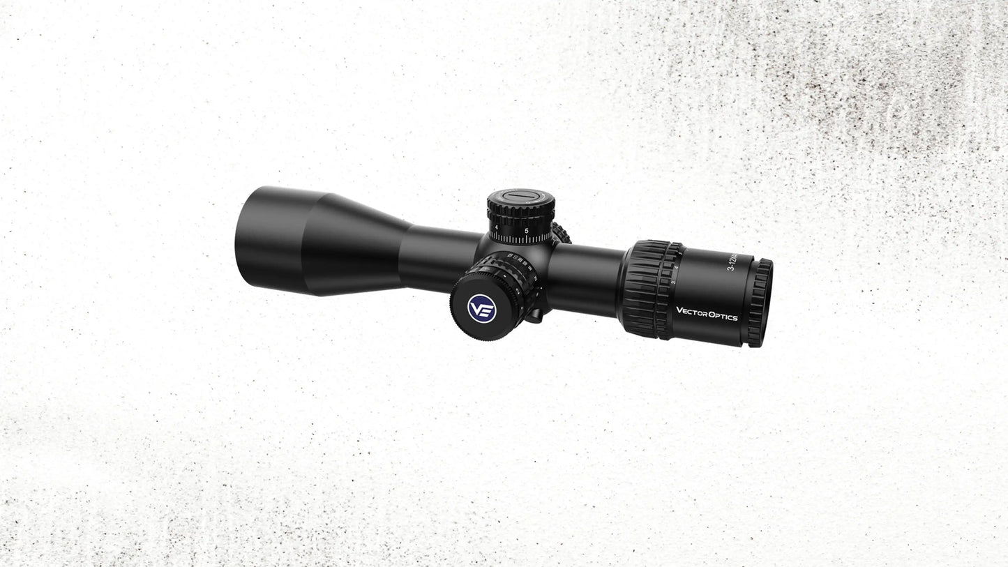 Vector Optics Veyron Compact Riflescope - 3-12x44IR SFP