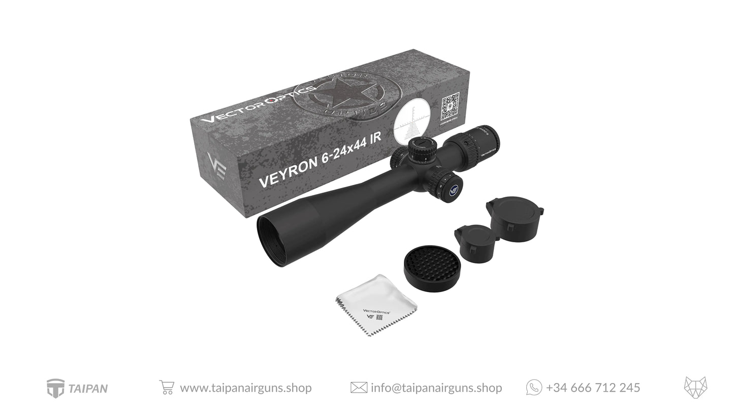 Vector Optics Veyron Compact Riflescope - 6-24x44IR SFP