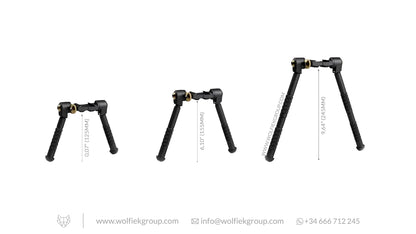 Scandinavian Arms Benchmark Bipod for Benchrest Shooting